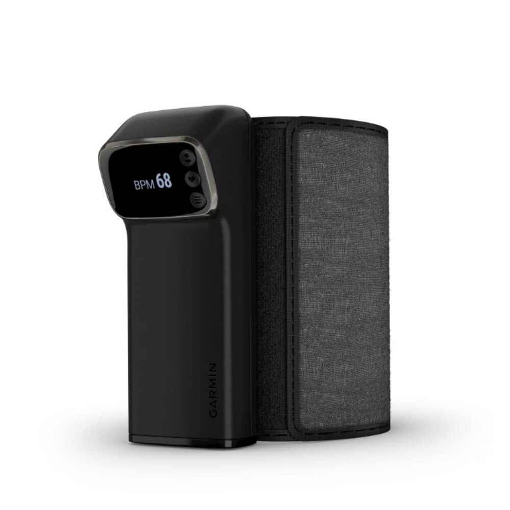 Garmin Index BPM, Smart Blood Pressure Monitor, FDA-Cleared Medical Device, Easy